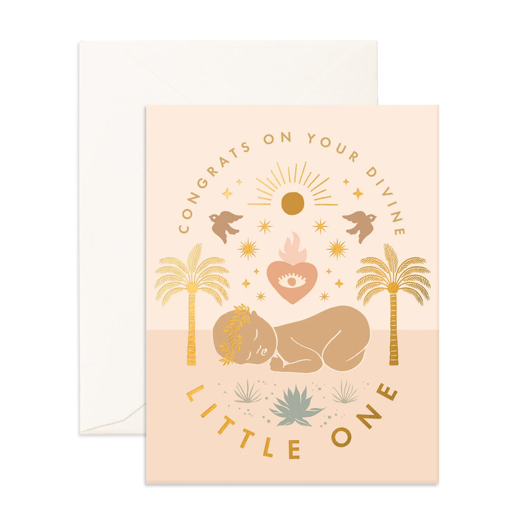 " Divine Little One " Card