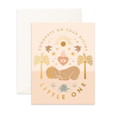 " Divine Little One " Card