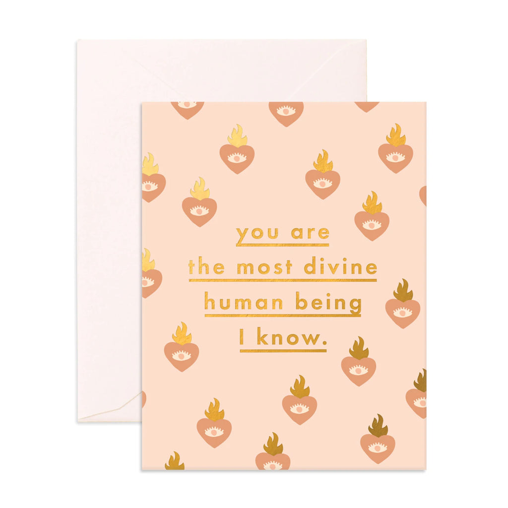 " Divine Human Being " Card