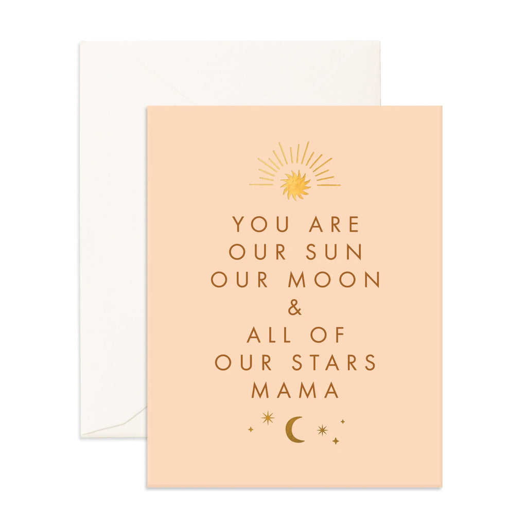 " Sun Moon Mama " Card