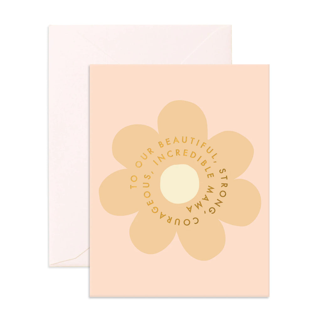 " Mama Flower " Card