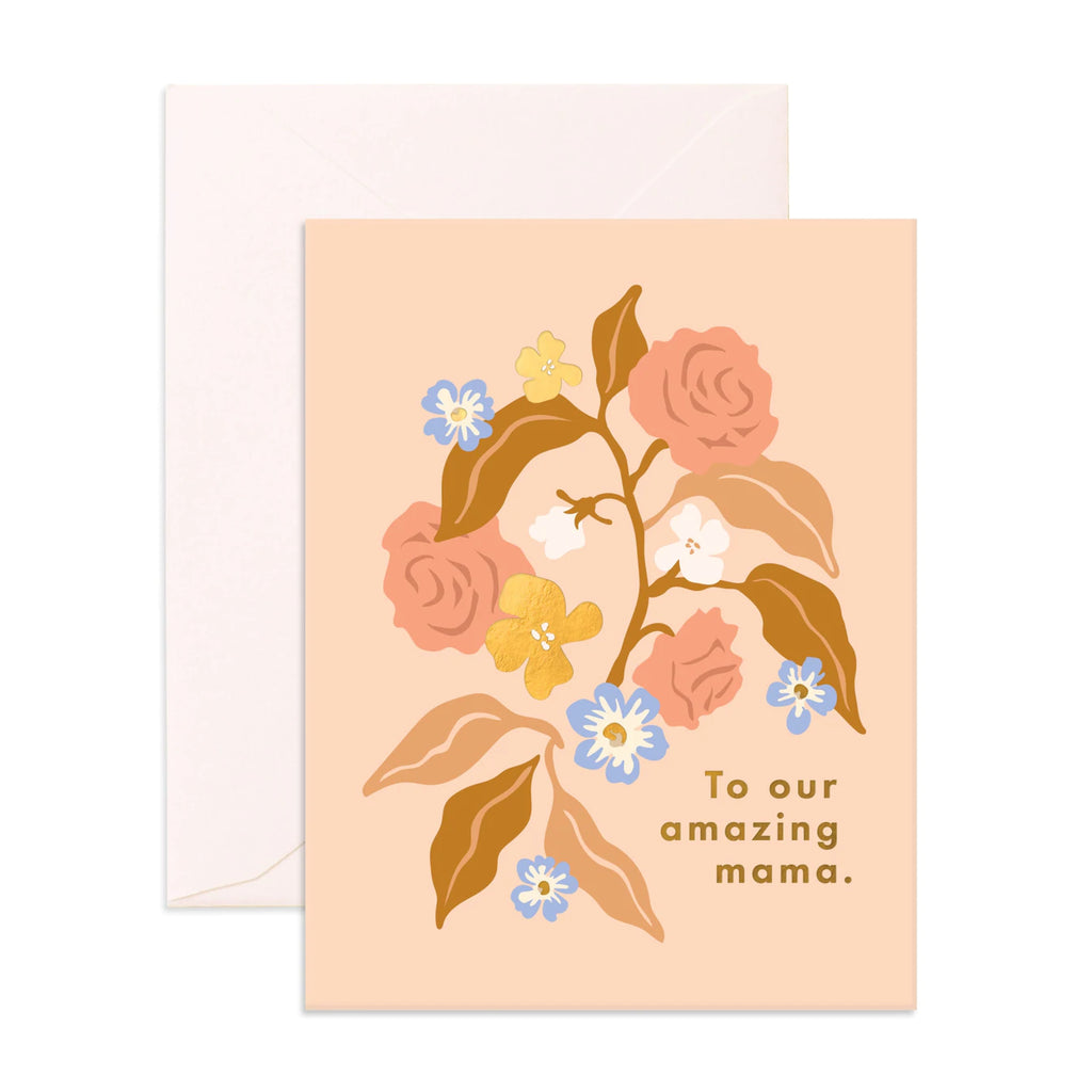 " Amazing Mama Freesia " Card