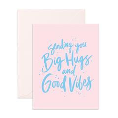 " Big Hugs " Card Greeting Cards - Thorn and Burrow