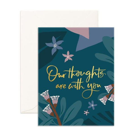 " Our Thoughts " Card