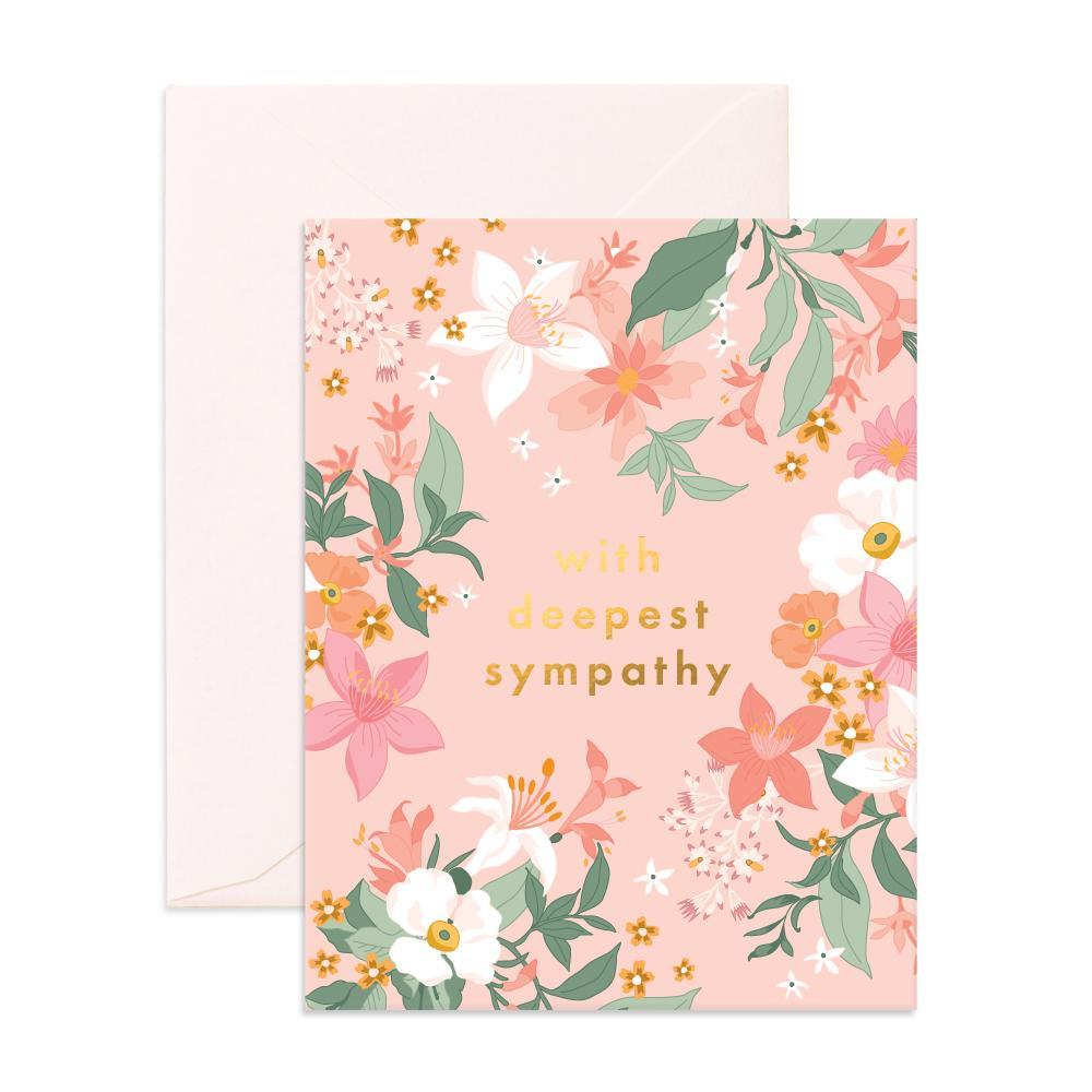 " Deepest Sympathy Bohemia " Card