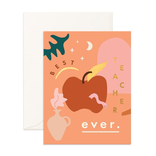 Product image of Best Teacher Ever Card