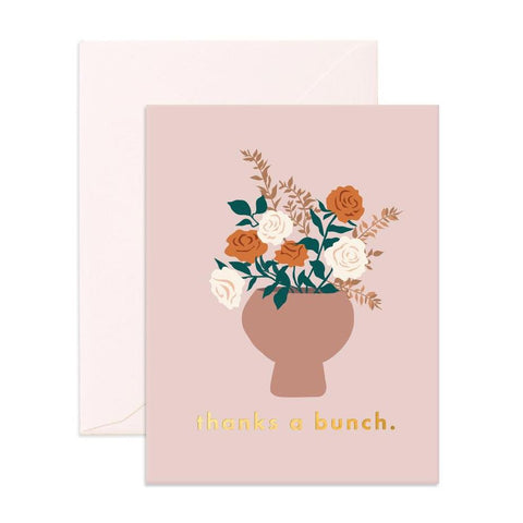 " Thanks Bunch Still Life " Card