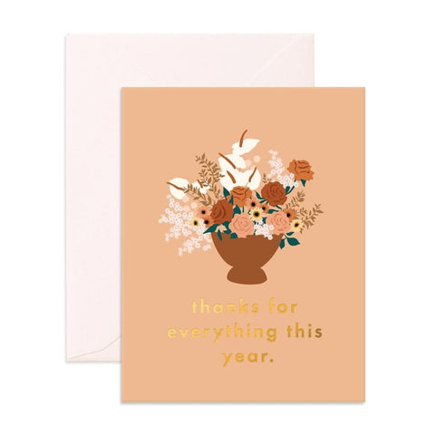" Thanks For Everything " Greeting Card