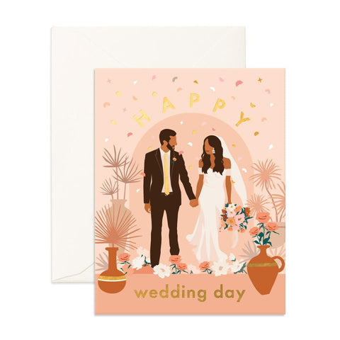 " Happy Wedding Day Alter " Card
