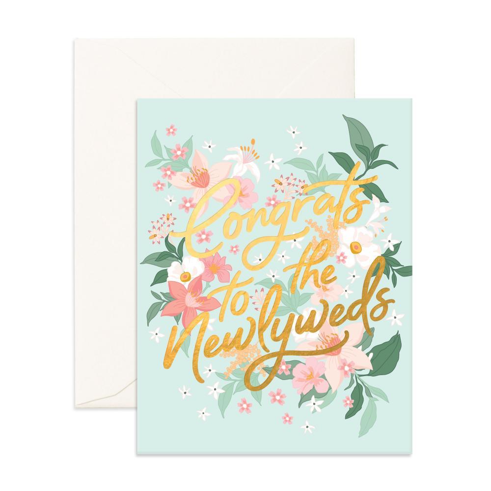 " Congrats Newlyweds Bohemia " Card