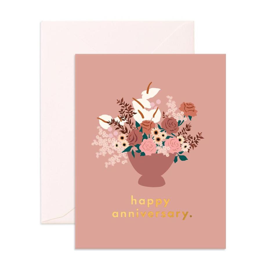 " Anniversary Still Life " Card