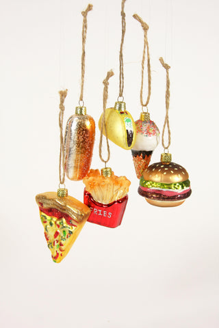 " Tiny Junk Food " Set Ornament