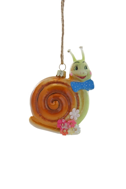 " Jolly Snail " Ornament