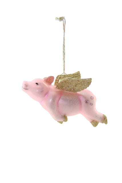 " Flying Pig " Ornament