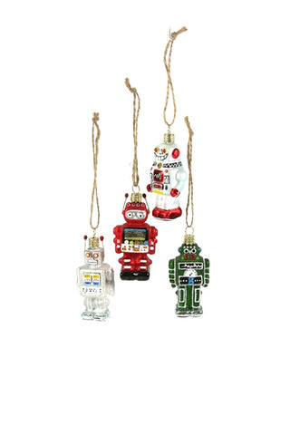 " Robot " Ornament (Multiple Colors)