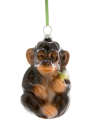 " Retro Monkey " Ornament