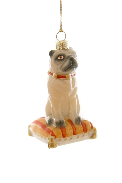 " Seated Pug " Ornament