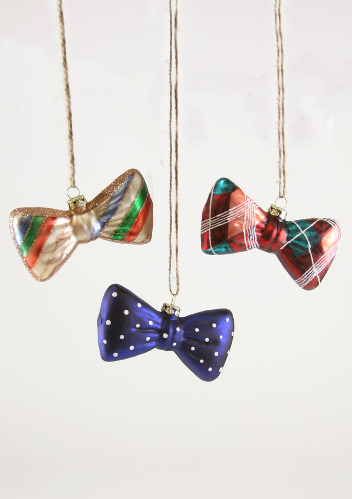 " Bow Tie " Ornament (Multiple Styles)