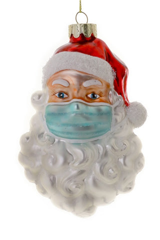 " masked Santa Claus " Ornament