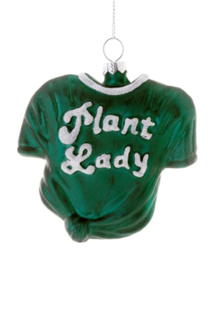 " Plant Lady Shirt " Ornament