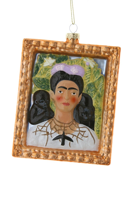 " Self Portrait W/ Thorn Necklace " Ornament