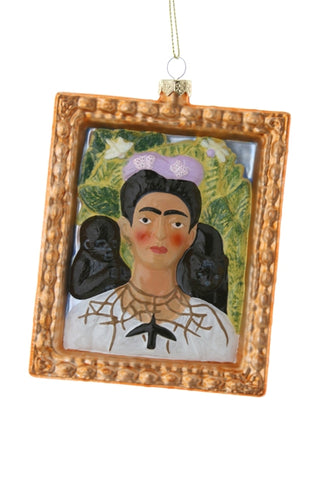 " Self Portrait W/ Thorn Necklace " Ornament