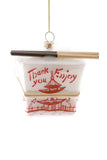 " Chinese Take Out " Ornament (Multiple Colors)
