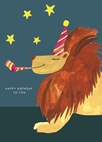 " Party Lion " Card