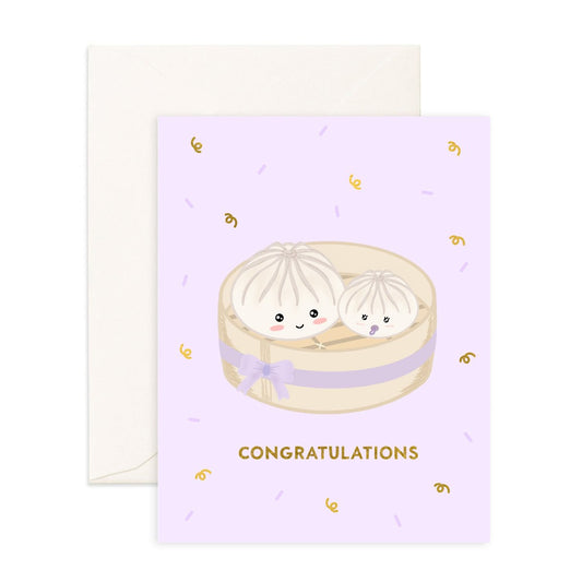 Product image of Congratulations Baby Bao - Greeting Card
