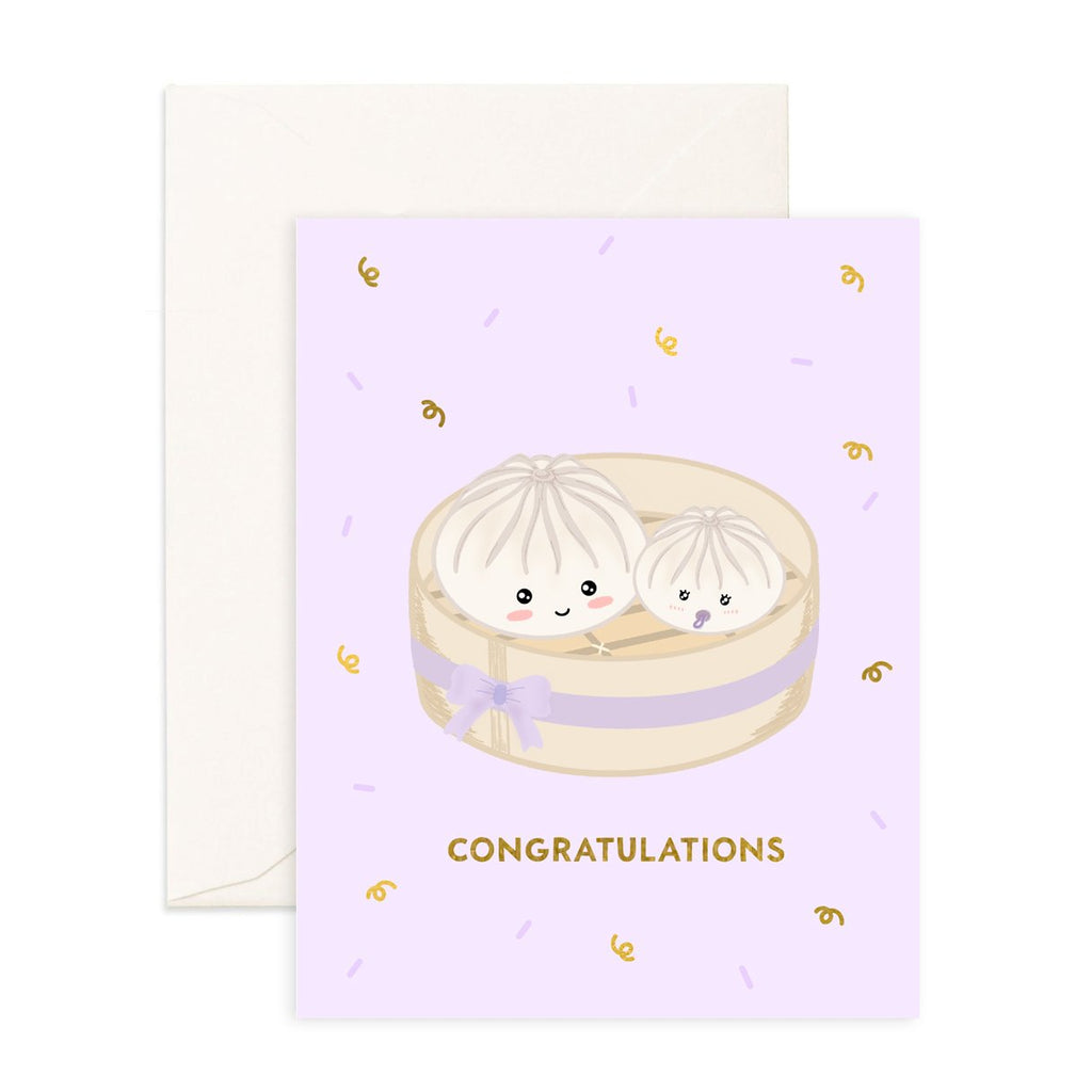 Congratulations Baby Bao - Greeting Card