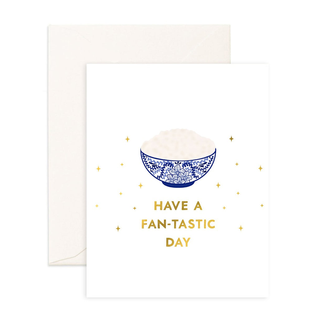 FAN(飯)-Tastic Day - Greeting Card