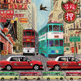 Hong Kong Taxi Artwork