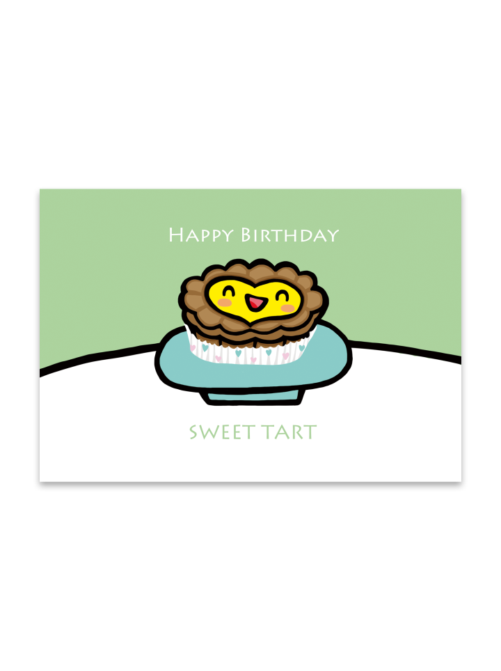 " Happy Birthday Sweet Tart  " Card