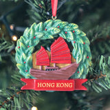 Hanging Decoration: Hong Kong Wreath Ornament