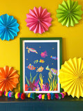 A Party Under The Sea Art Print