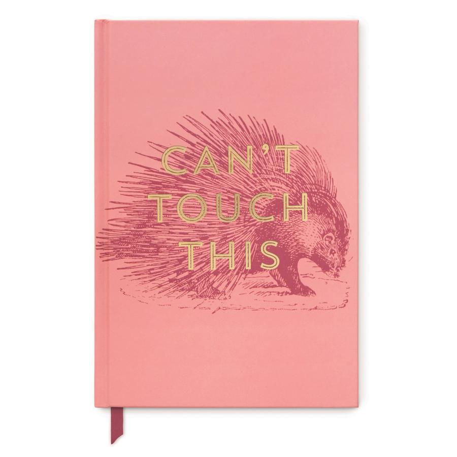 Vintage Sass Hard Cover Journal | Cant Touch This