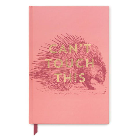 Vintage Sass Hard Cover Journal | Cant Touch This