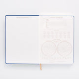 Blue " Love is Love " Journal - Bookcloth Cover Book Bound