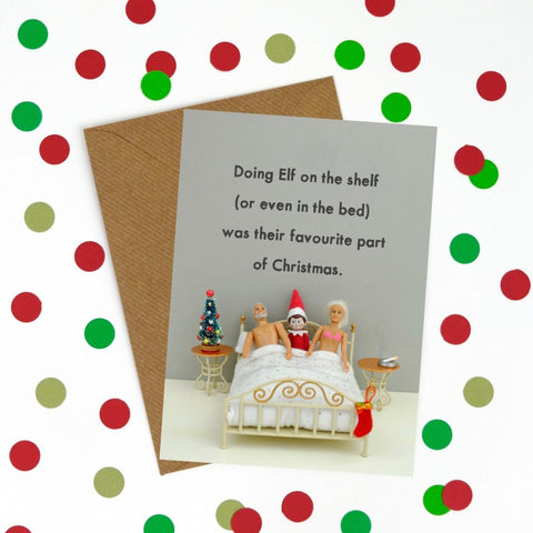 " Elf on The Shelf " Greeting Card