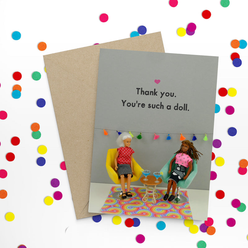 " Doll " Greeting Card