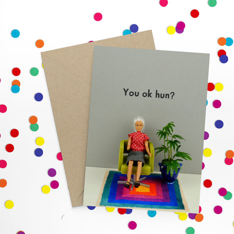 " Hun " Greeting Card