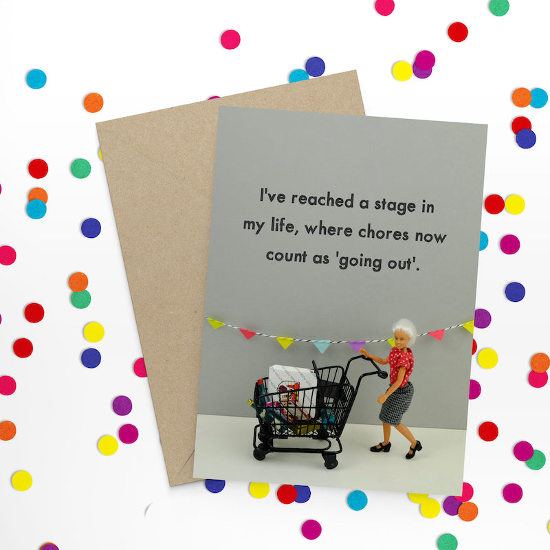 " Chores " Greeting Card