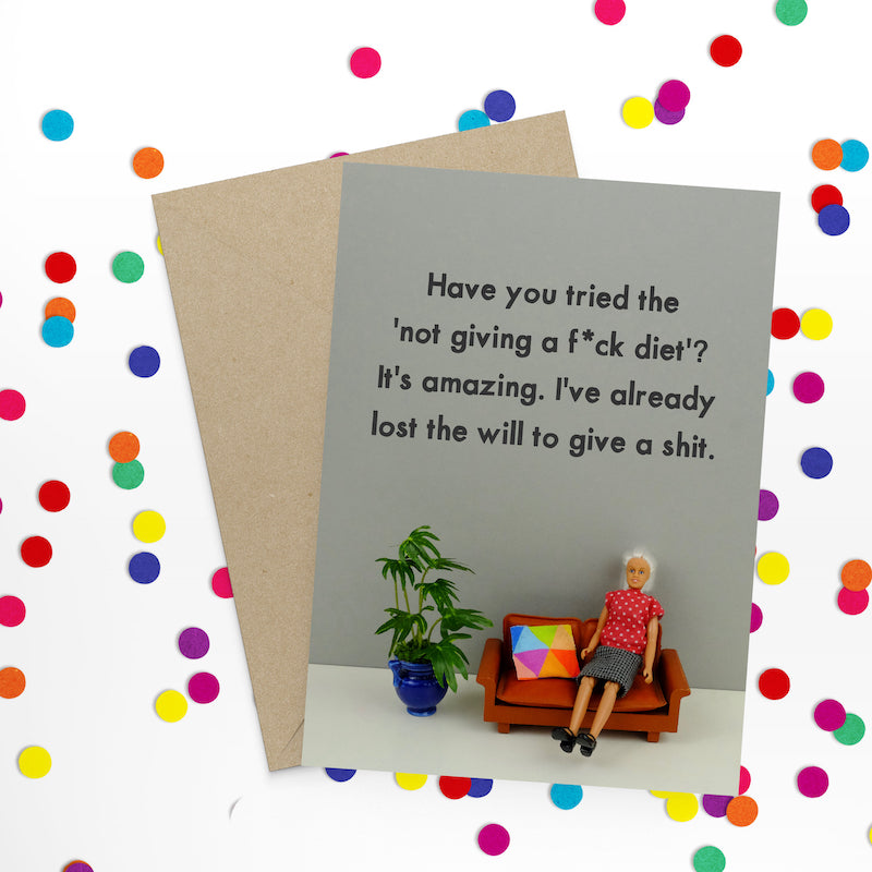 " Special Diet " Greeting Card