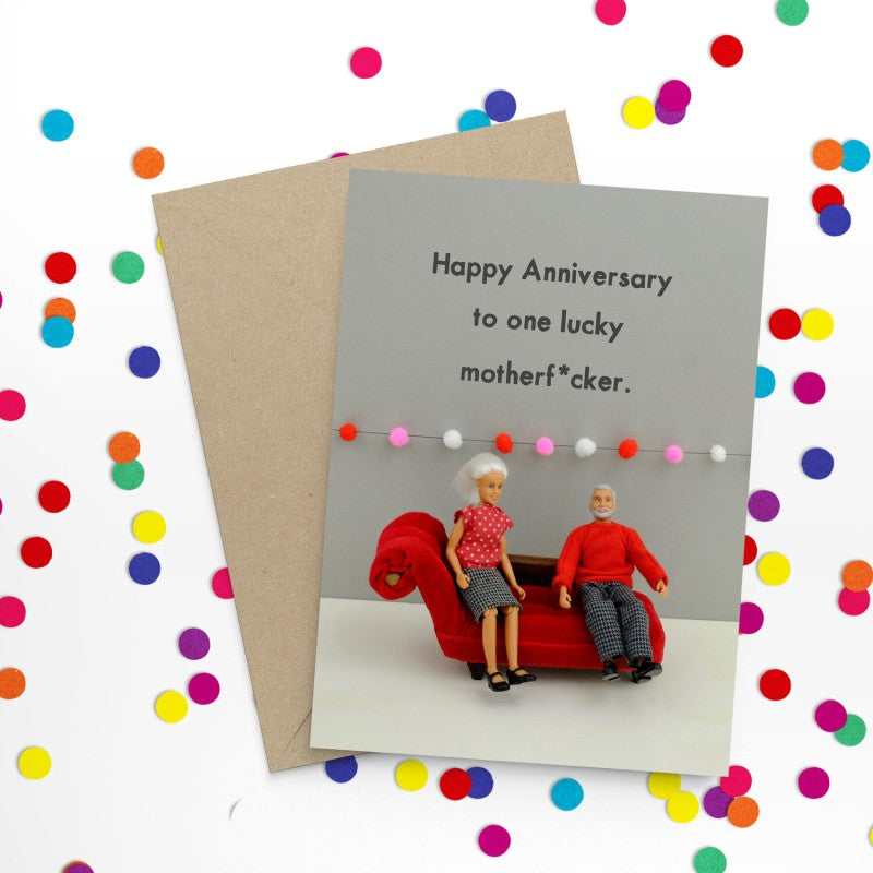 " Lucky " Greeting Card