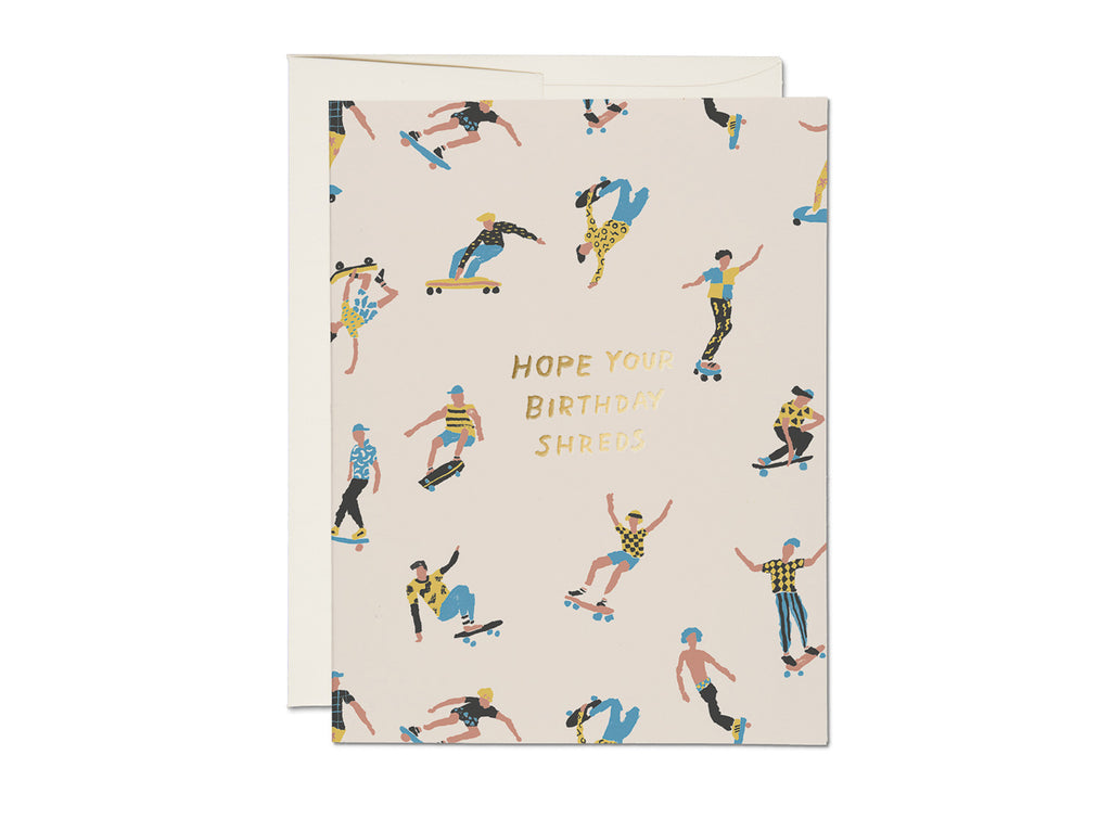 " Shreds " Card