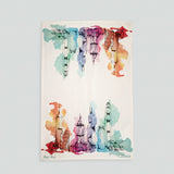Hong Kong Skyline Tea Towel