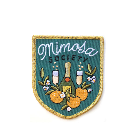 Mimosa Society Iron-On Patch
