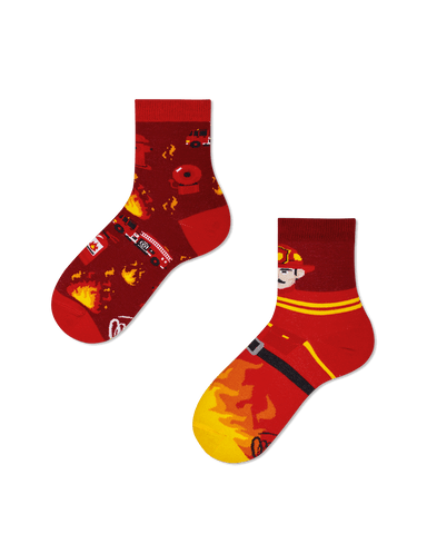 The Fireman Kids Socks