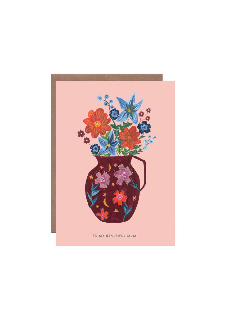 " Beautiful Mum " Card