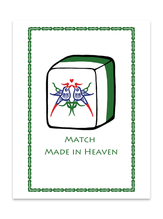 " Match Made In Heaven " Card - Thorn and Burrow